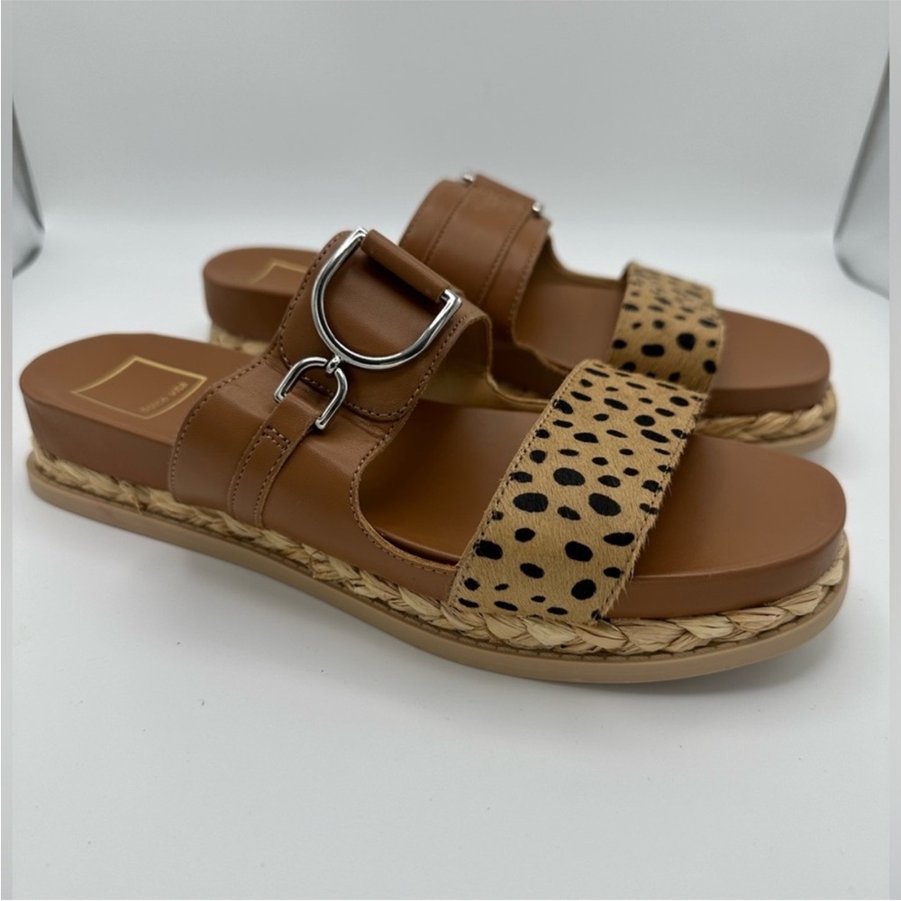 Dolce Vita Brown and Tan Sandals